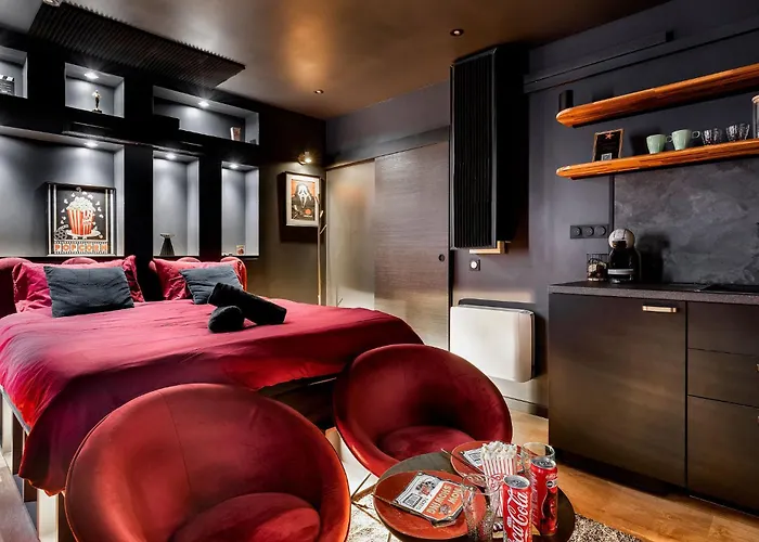 Cinemaroom Cinema Privee Netflix Proche Toulouse Διαμέρισμα